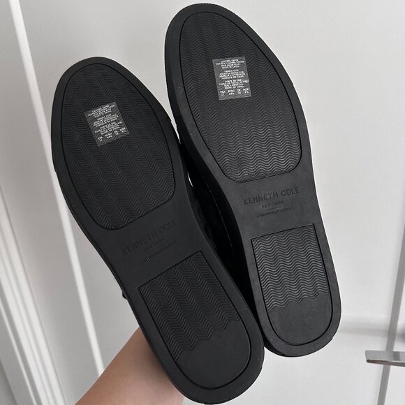 KENNETH COLE KAM BLACK PONY HAIR SNEAKERS - Picture 7 of 7